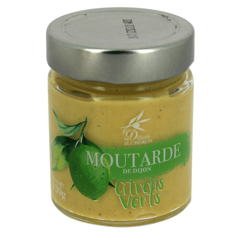 Moutarde aux citrons verts - Délices du Luberon