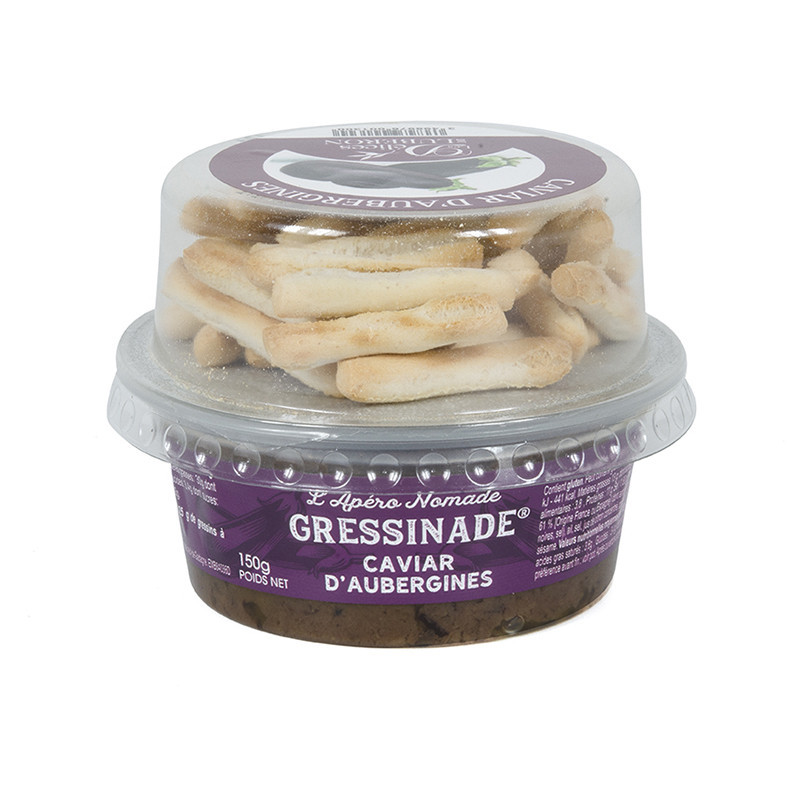 Gressinades Caviar d'Aubergines