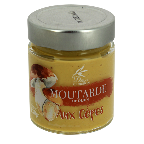 Moutarde aux cèpes - Délices du Luberon