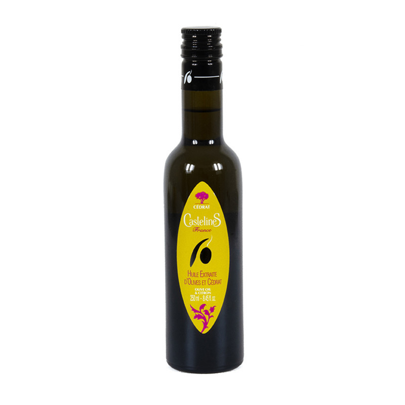 Huile d'Olive Moulin Castelas Cédrat 250ml
