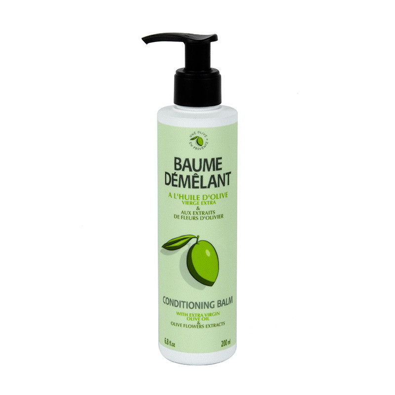 Baume Démêlant à l'Huile d'Olive Vierge Extra & Extraits de Fleurs d'Oliviers 200ml