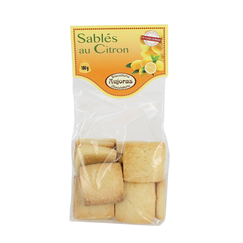 Sablés au citron 180g - Délices du Luberon