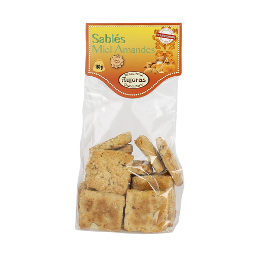 SABLÉS MIEL & AMANDES 180g