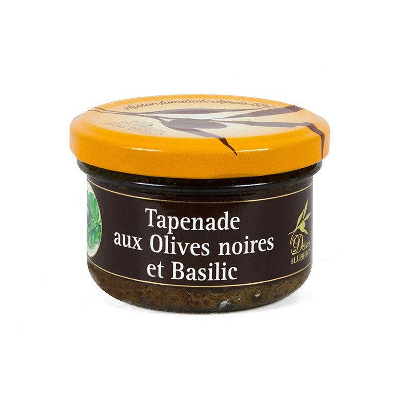 Tapenade Noire aux Olives de Pays & Basilic