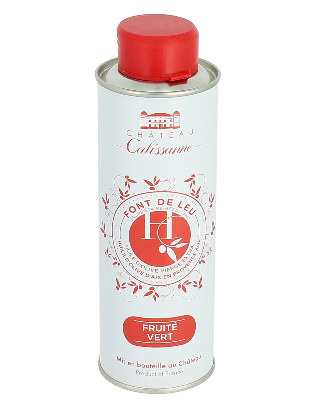 Huile d'olive fruité vert en bouteille 500ml