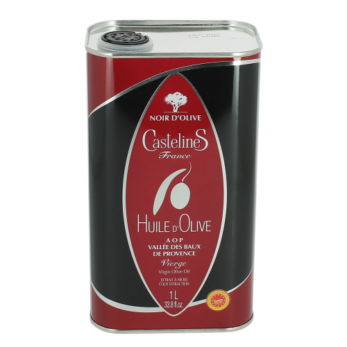 Huile d'Olive Noir d'Olive Castelas Bidon 1 L