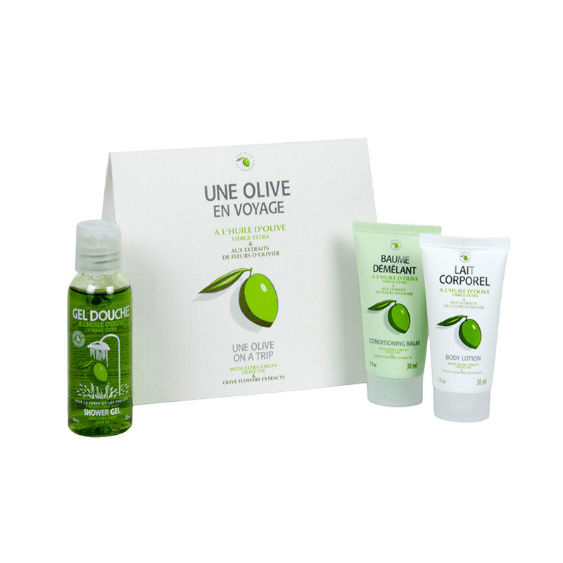 Une Olive en Voyage à l'Huile d'Olive Vierge Extra