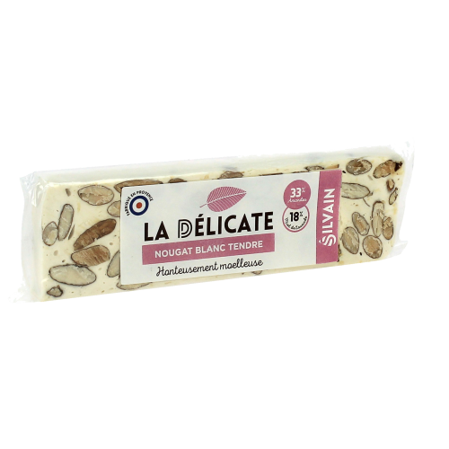 Nougat blanc tendre - 100g - Délices du Luberon