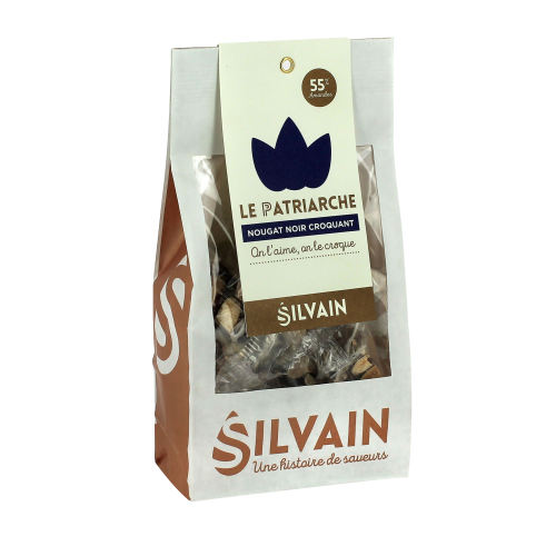 Nougat noir croquant - 125g - Délices du Luberon