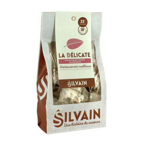 Nougat blanc tendre - 125g - Délices du Luberon