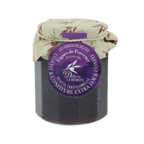 Confiture aux figues de Provence 335g - Délices du Luberon