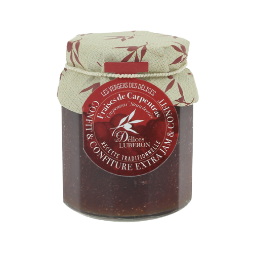 Confiture aux fraises de Carpentras 335g - Délices du Luberon