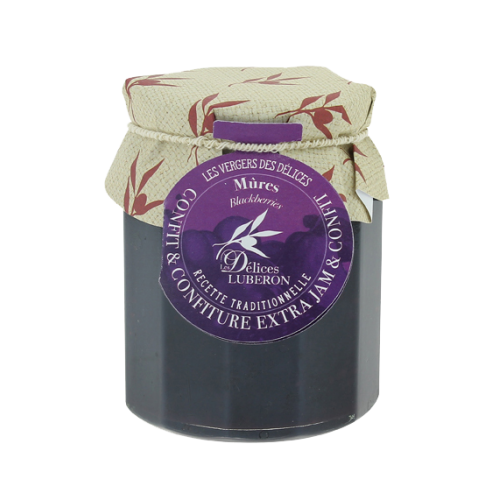 Confiture de mûres 320g - Délices du Luberon