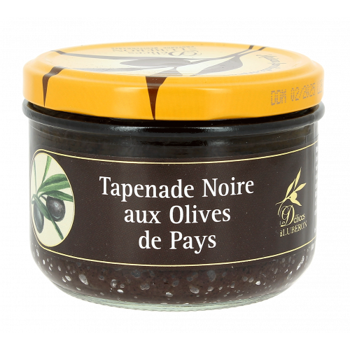 TAPENADE NOIRE AUX OLIVES DE PAYS - 210g