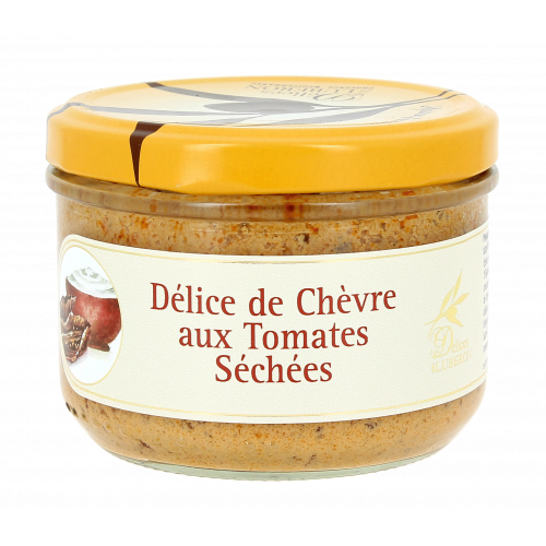 Délice de chèvre aux tomates séchées - 210g - Délices du Luberon