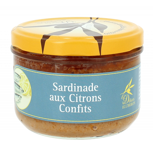 Sardinade aux citrons confits - 210g - Délices du Luberon