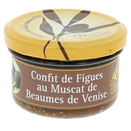 Confit de figues au Muscat de Beaumes de Venise - 90g - Délices du Luberon