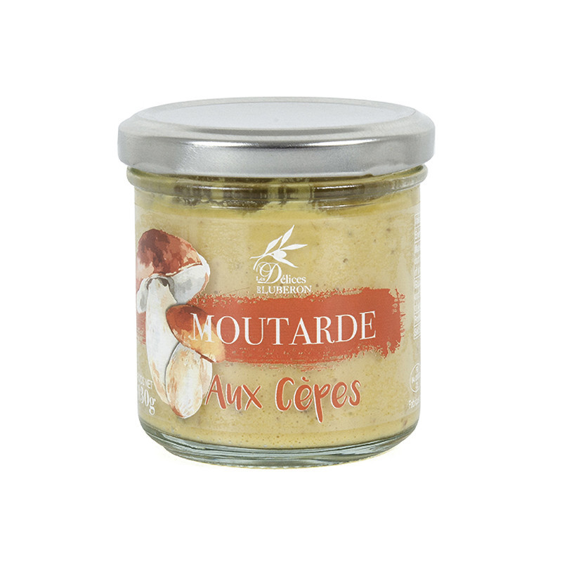 Moutarde aux Cèpes 180g