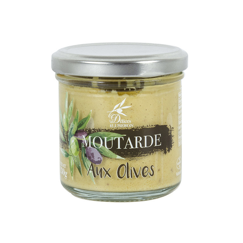 Moutarde aux Olives 180g