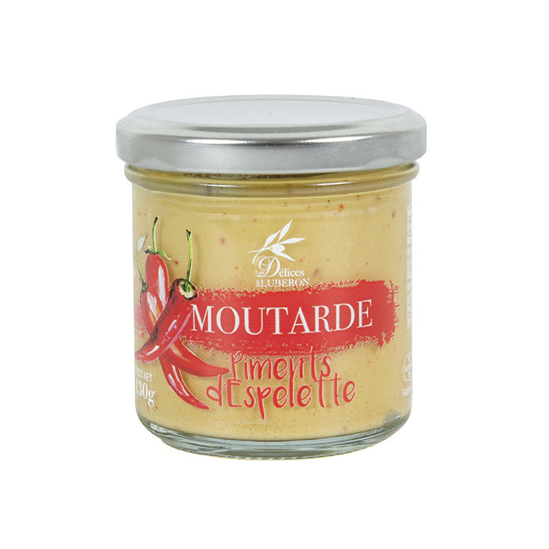 Moutarde au Piment d'Espelette 180g