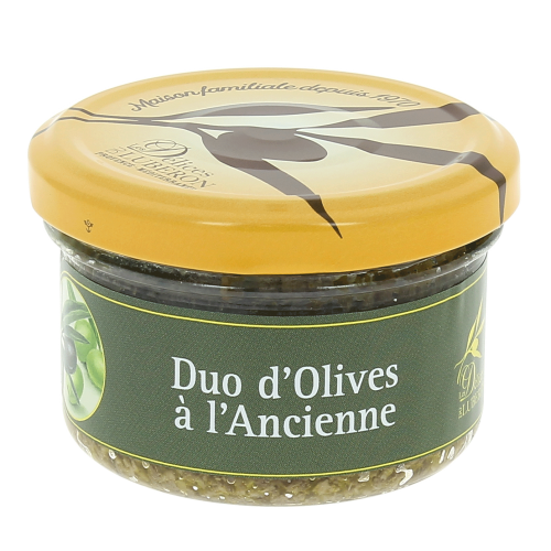 Duo d’olives à l’ancienne - 90g - Délices du Luberon