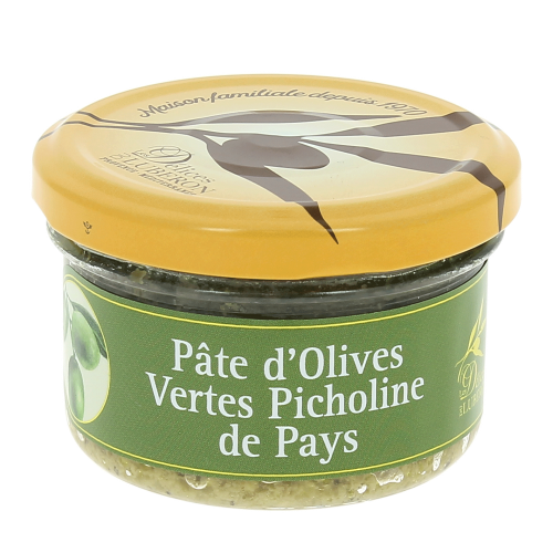 Pâte d’olives vertes Picholine de pays - 90g - Délices du Luberon