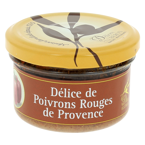 Délice de poivrons rouges de Provence 90g - Délices du Luberon