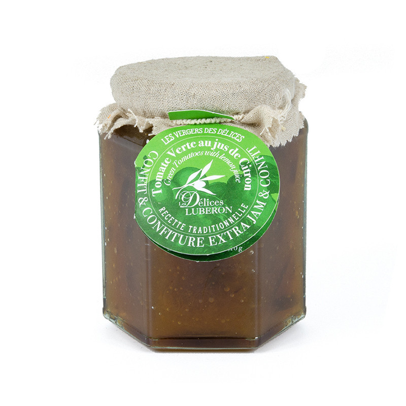 Confiture Tomate Verte au Jus de Citron