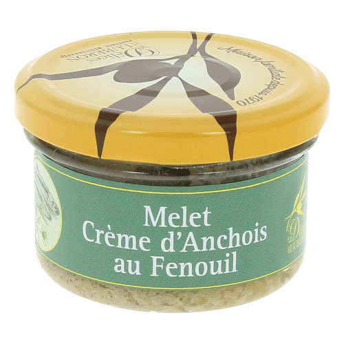 MELET / CRÈME D’ANCHOIS AU FENOUIL - 90g
