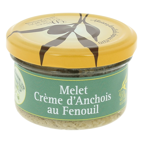 Melet / Crème d’anchois au fenouil - 90g - Délices du Luberon