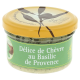 Délice de chèvre au basilic de Provence - 90g - Délices du Luberon