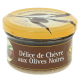 Délice de chèvre aux olives noires - 90g - Délices du Luberon