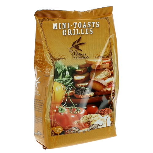 Mini toasts grillés - Délices du Luberon