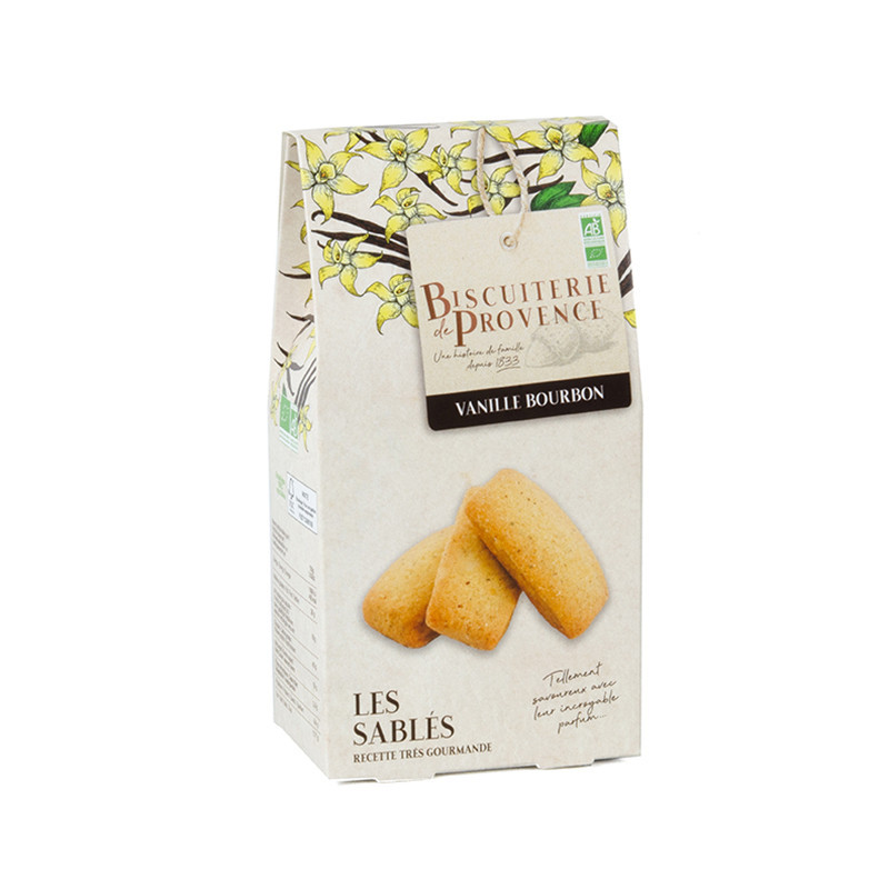 Sablés Vanille Bourbon BIO 120g