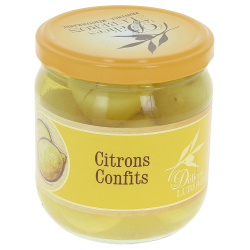 Citrons confits 200g - Délices du Luberon