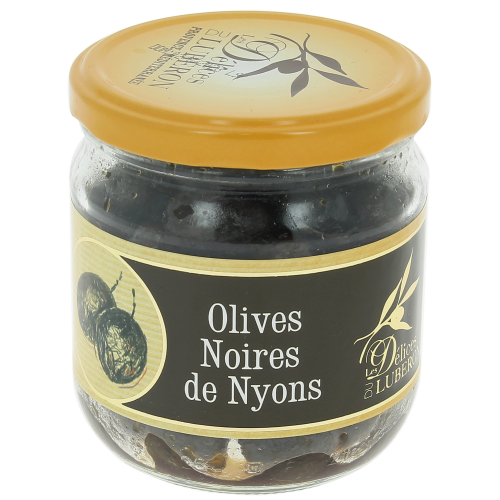 Olives noires de Nyons 240g - Délices du Luberon