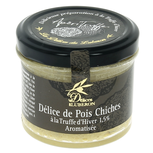 DÉLICE DE POIS CHICHES À LA TRUFFE D’HIVER