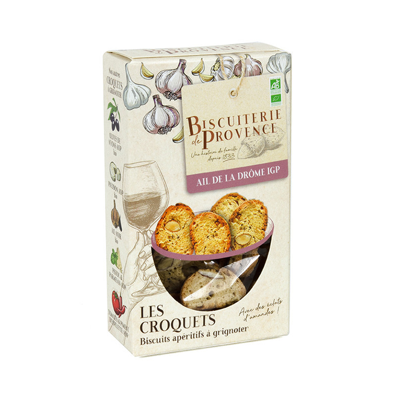 Croquets à l'Ail de la Drôme IGP BIO 90g