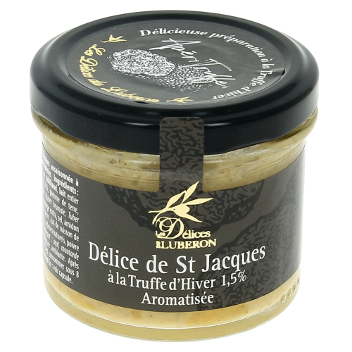 DÉLICE DE SAINT JACQUES À LA TRUFFE D’HIVER