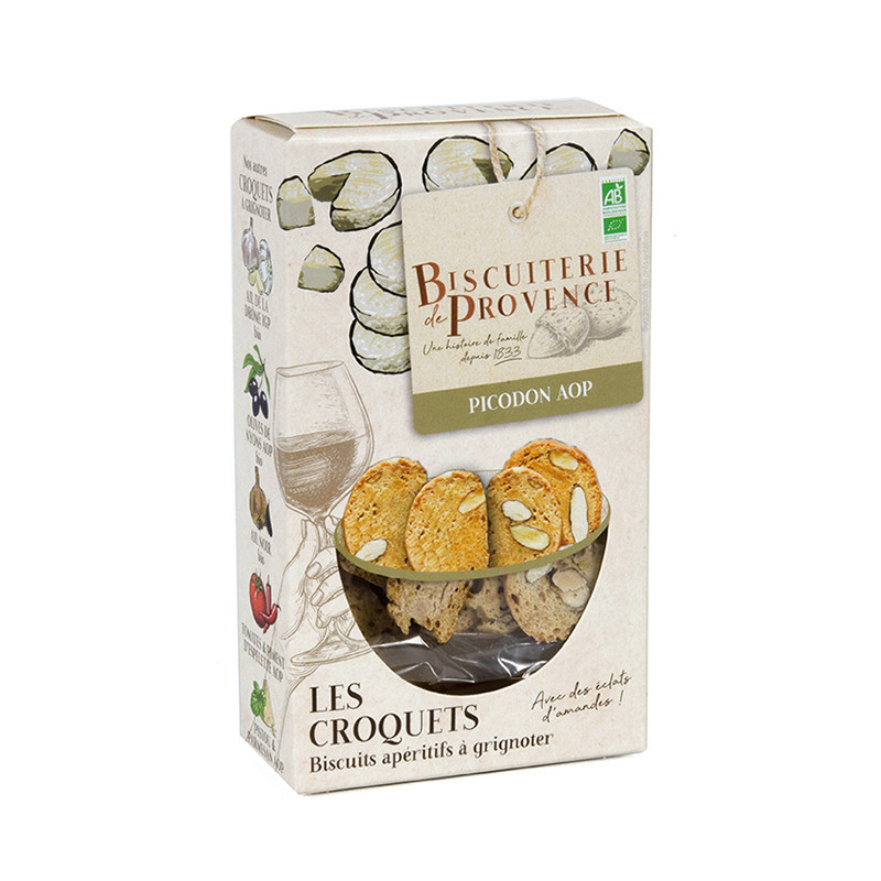Croquets au Chèvre Picodon AOP BIO 90g