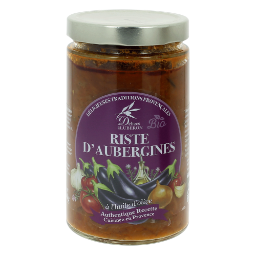 Riste d’aubergines à l’huile d’olive - Délices du Luberon